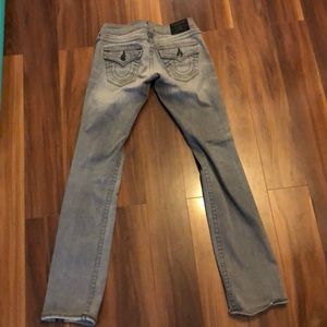 True religion grey jeans